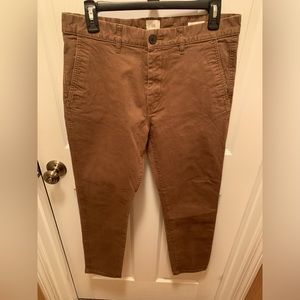 H&M L.O.G.G. 32/30 Skinny Fit Stretch Pants Chinos